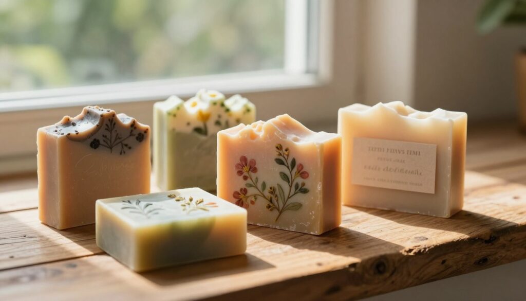 handmade soap vs commercial soap